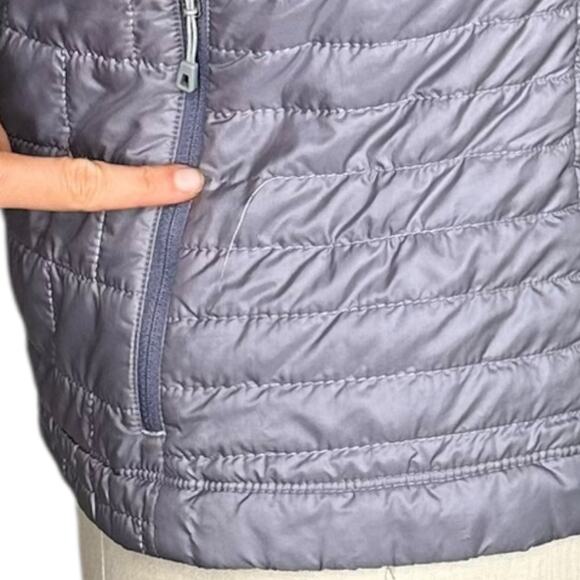 PATAGONIA Women's Nano puff Vest Size XS Purple Lightweight Full Zip Quilted - Picture 8 of 8